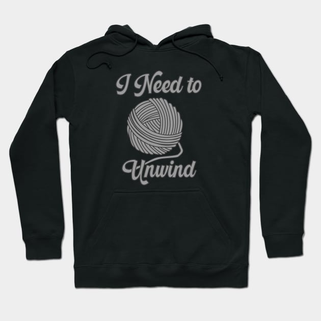 I Need to Unwind Hoodie by skauff